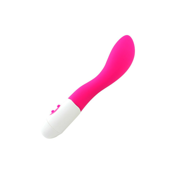 Vibromasseur rose incurvé point G 